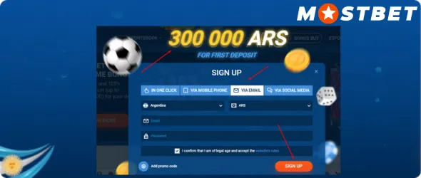 Registration via email